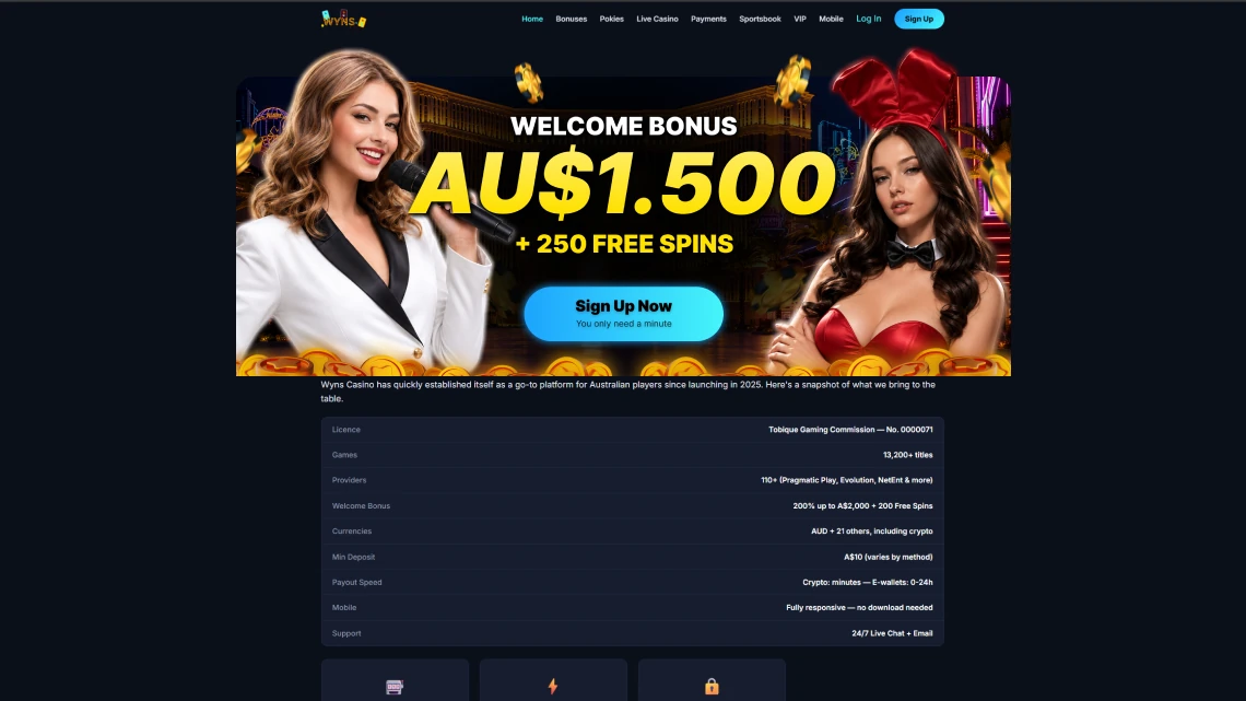 Wyns Casino Review