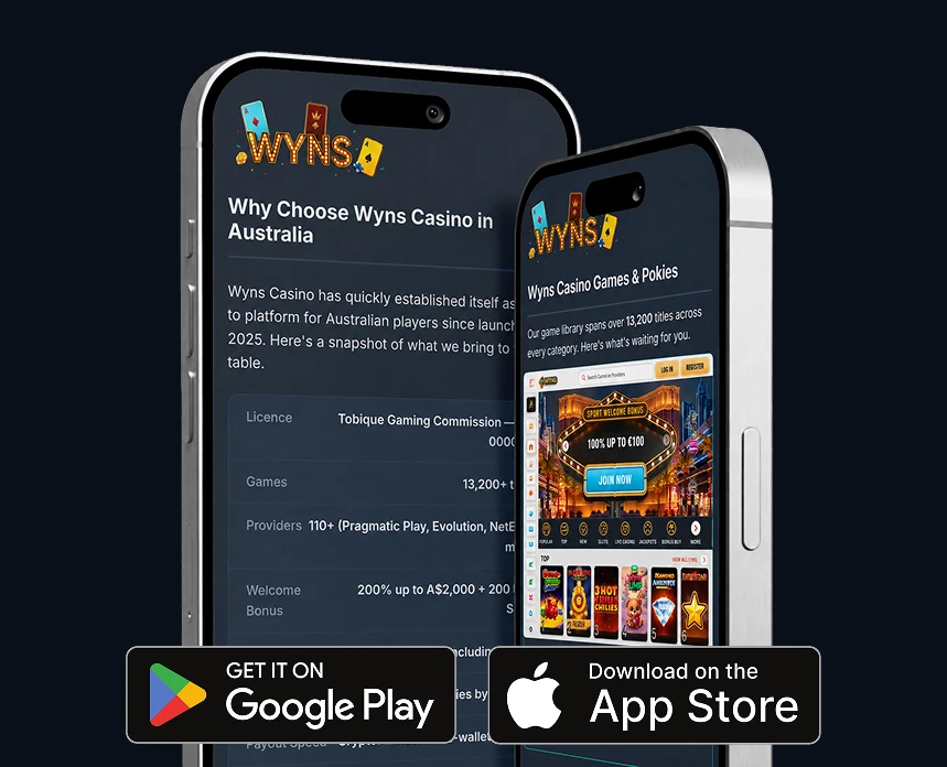 Wyns Casino mobile